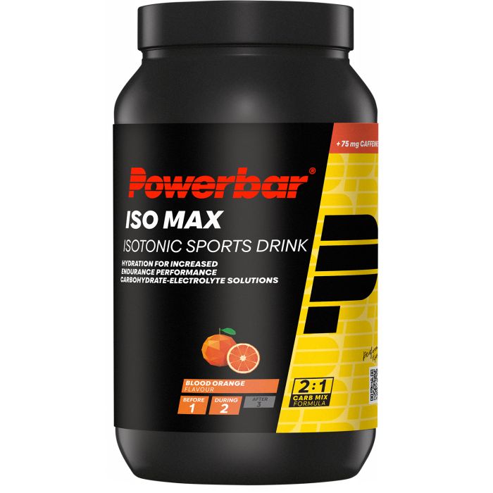 Afbeelding laden in galerijviewer, Powerbar isomax 1200 (1 x 1200gr) - blood orange (caffeine)