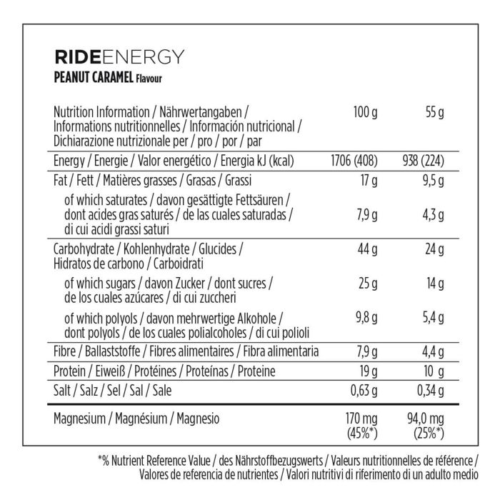 Afbeelding laden in galerijviewer, Powerbar ride energy (18 x 55gr) - peanut-caramel