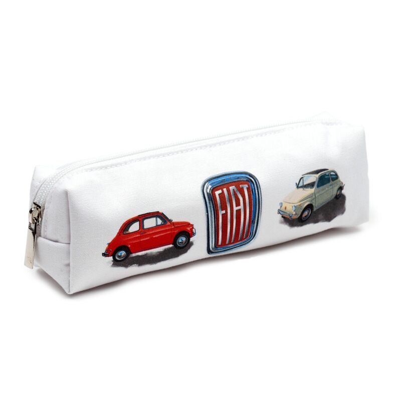 Afbeelding laden in galerijviewer, Fiat 500 canvas potloodetui