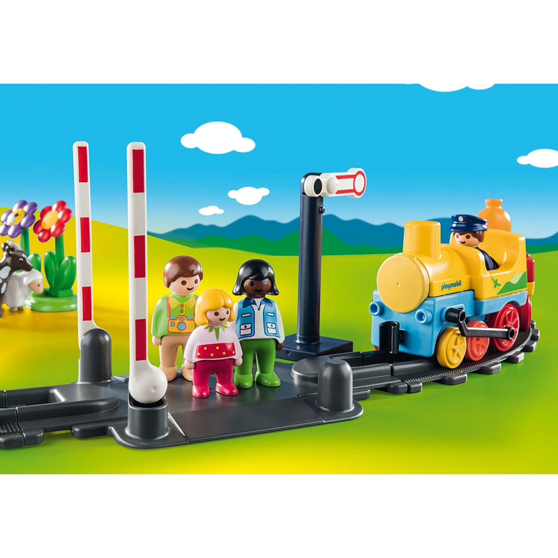 Afbeelding laden in galerijviewer, PLAYMOBIL 1.2.3. Mijn Eerste Trein 70179