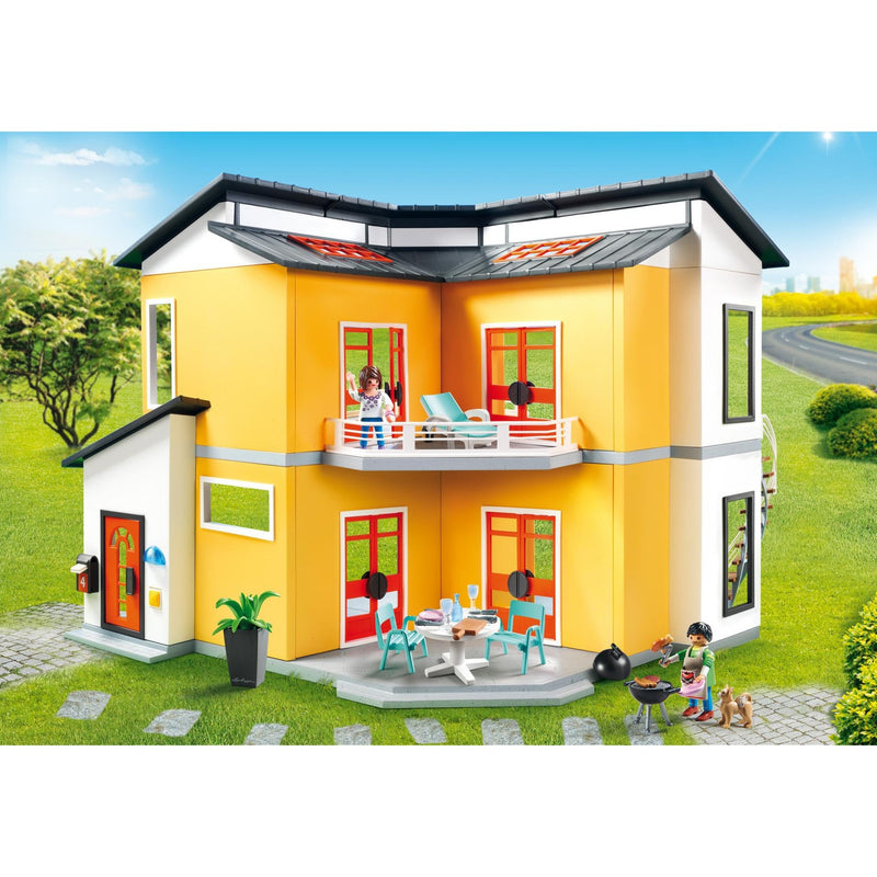 Afbeelding laden in galerijviewer, PLAYMOBIL City Life Modern Woonhuis 9266