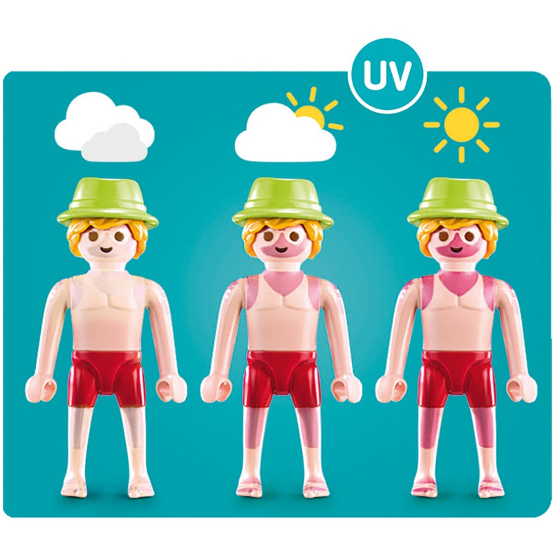 Afbeelding laden in galerijviewer, PLAYMOBIL Family Fun Badgast met Zwembanden 70112