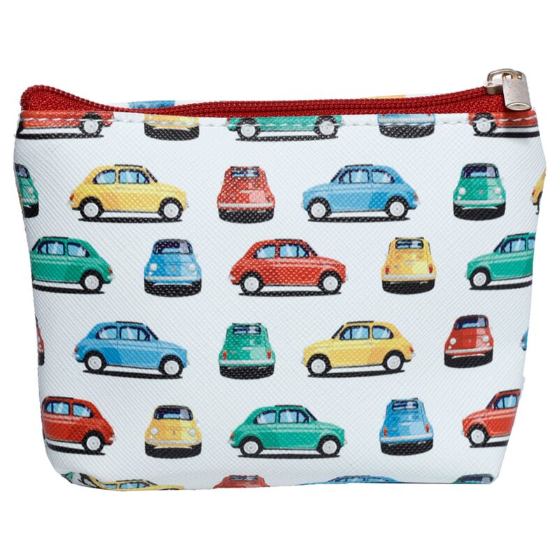 Afbeelding laden in galerijviewer, Retro fiat 500 pvc portemonnee