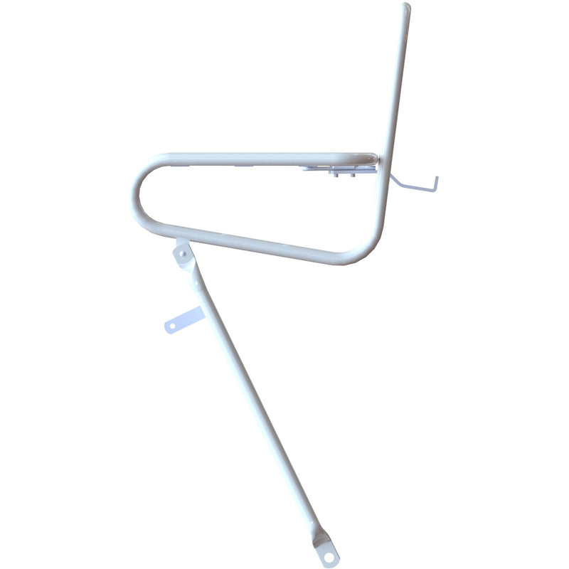 Afbeelding laden in galerijviewer, Steco smooth voordrager 25cm kroonboutmontage wit