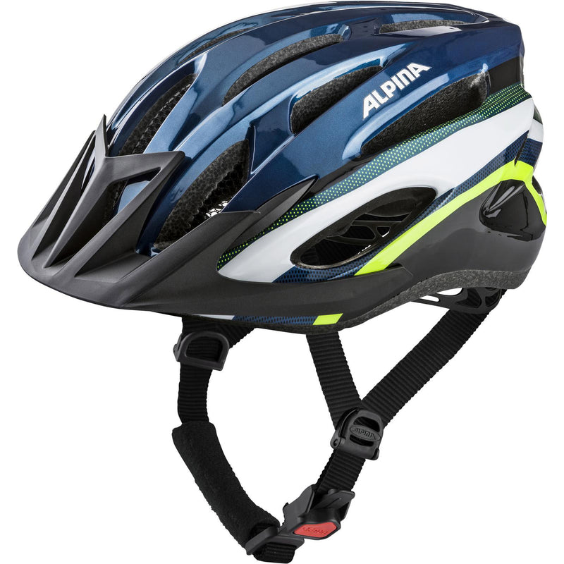 Afbeelding laden in galerijviewer, Alpina Helm MTB 17 darkblue-neon 54-58