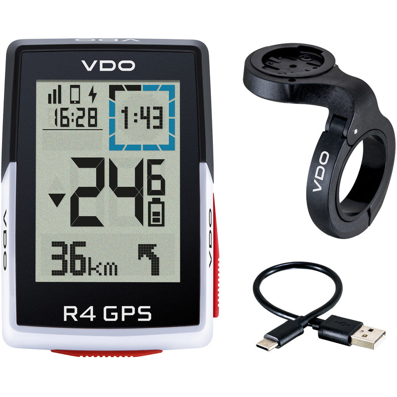 Afbeelding laden in galerijviewer, VDO fietscomputer R4 GPS