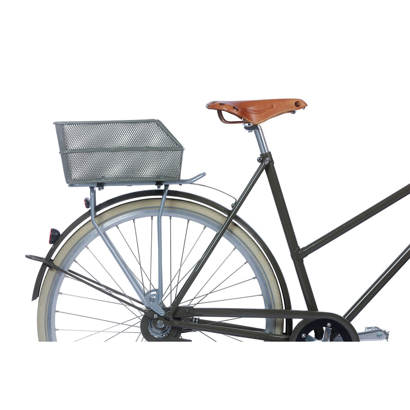 Afbeelding laden in galerijviewer, Basil Cento S - fietsmand - achterop - olive green