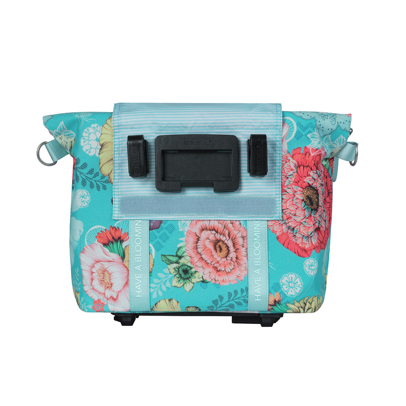 Afbeelding laden in galerijviewer, Basil Bloom Field fietshandtas MIK-KF-hook, blauw, 8-11L