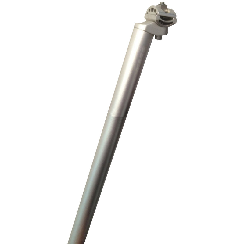 Afbeelding laden in galerijviewer, Zadelpen vast 25,4mm x 600mm aluminium zilver