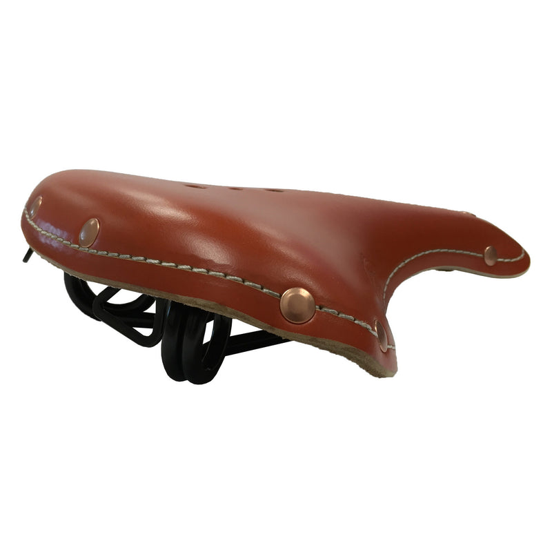 Afbeelding laden in galerijviewer, Monte grappa zadel old frontiers classic leer cognac