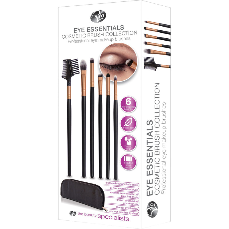 Afbeelding laden in galerijviewer, Rio Eye Essentials Cosmetic Brush Collection