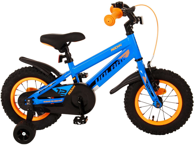 Afbeelding laden in galerijviewer, Volare Rocky Kinderfiets - Jongens - 12 inch - Blauw