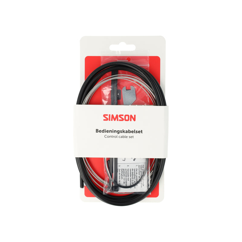 Afbeelding laden in galerijviewer, Rema tip top nederland b.v. versnellingskabelset simson nexus 4 7 8 rvs - zwart