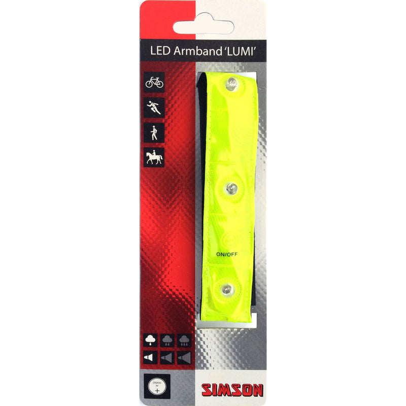 Afbeelding laden in galerijviewer, Simson reflectie armband Lumi led