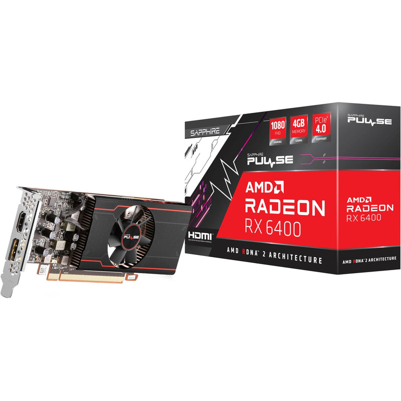 Afbeelding laden in galerijviewer, Sapphire pulse amd radeon rx 6400