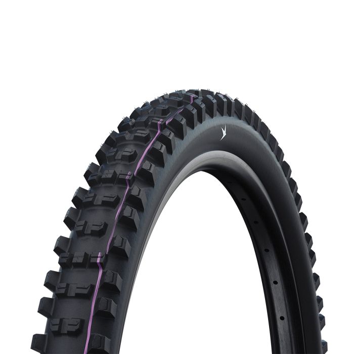 Afbeelding laden in galerijviewer, Schwalbe shredda rear - tlr - addix ultra soft - gravity pro - radial - 27.5x2.50 - black