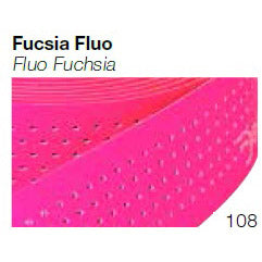 Afbeelding laden in galerijviewer, Deda stuurtape geperforeerd fluo fuchsia