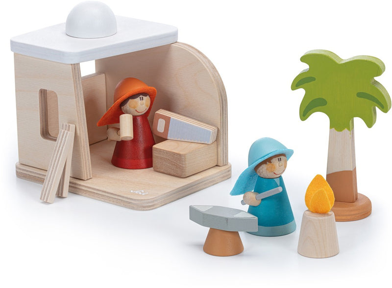 Afbeelding laden in galerijviewer, Sevi nativity scene - craftsmen: 18x15x13 cm (83101)