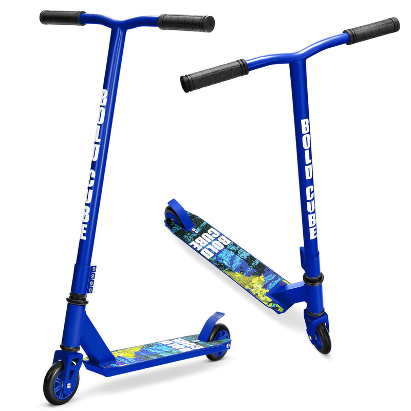 Afbeelding laden in galerijviewer, Boldcube stuntstep - marine blauw