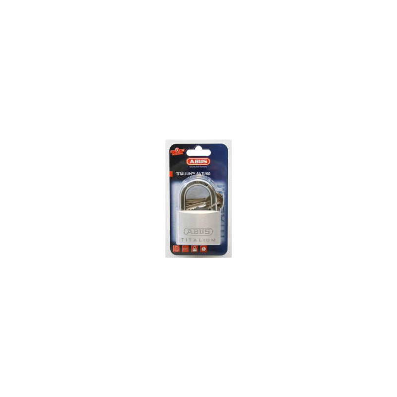 Afbeelding laden in galerijviewer, Abus hangslot Titalium 64TI 60 - 60mm - Grijs