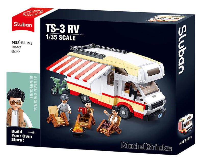 Afbeelding laden in galerijviewer, Sluban modelbricks rv (m38-b1193)