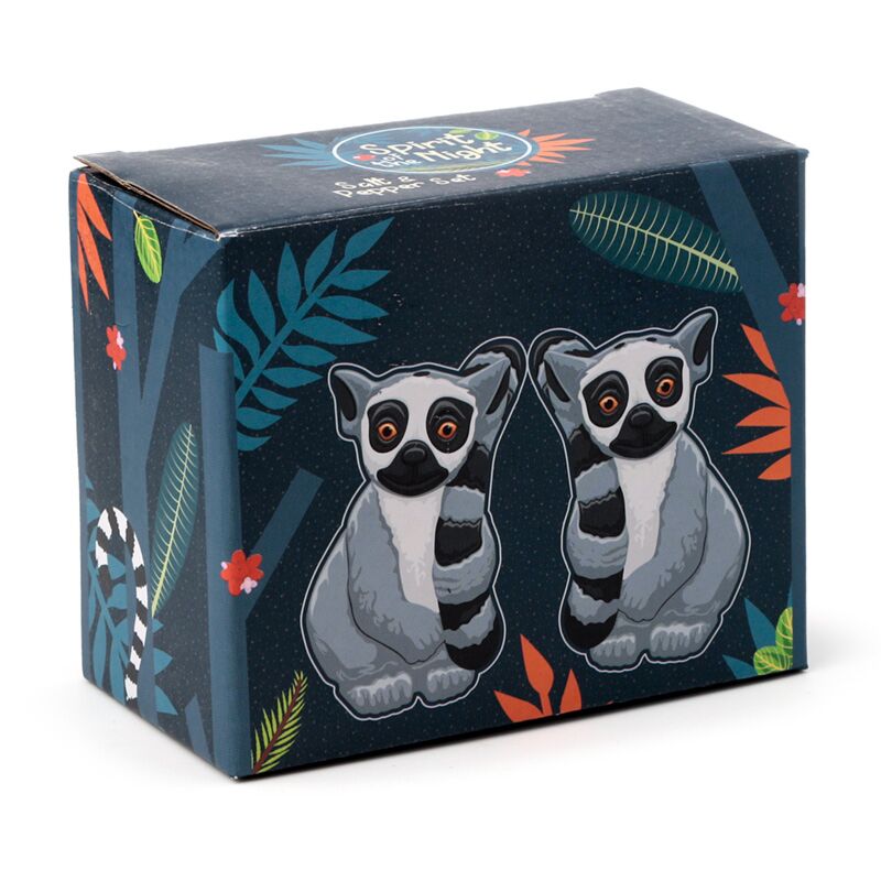 Afbeelding laden in galerijviewer, Lemur keramiek peper- en zoutstel