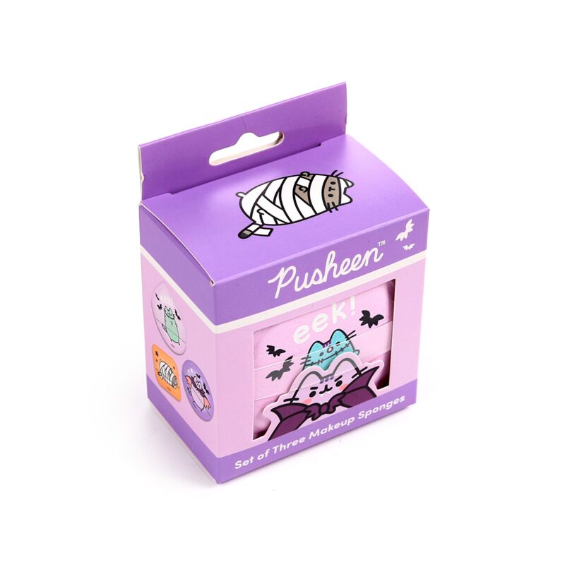 Afbeelding laden in galerijviewer, Union pusheen de kat halloween set van 3 make up sponsjes