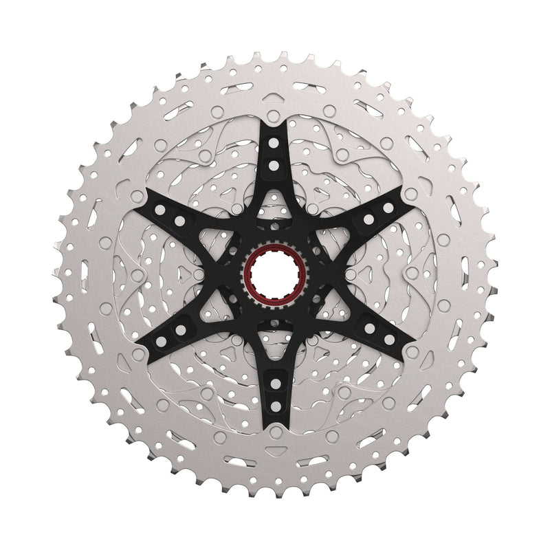 Afbeelding laden in galerijviewer, Sunrace cassette csmz930 12v 10-51t microspline zilv r