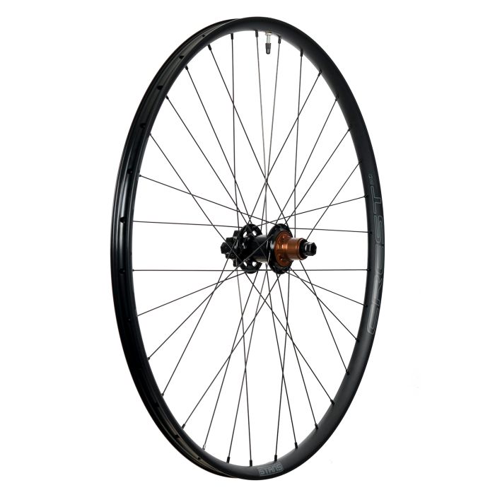 Afbeelding laden in galerijviewer, Stan's crest mk4 front wheel - 29'' - 15x110 ta - 6-bolt - gray