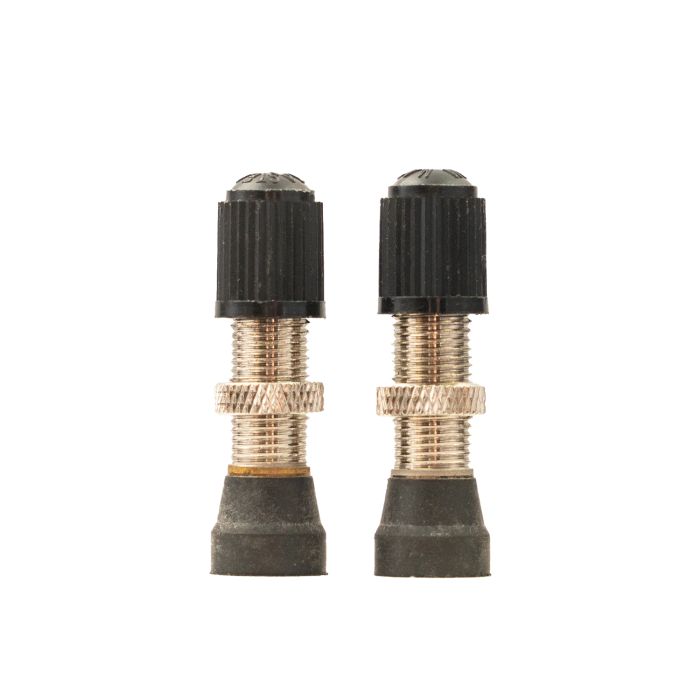 Afbeelding laden in galerijviewer, Stan's valve stem (pair) - universal, schrader, 10mm base - 32mm
