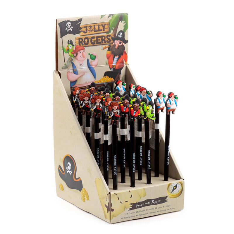 Afbeelding laden in galerijviewer, Jolly rogers piraatn - pvc top potlood