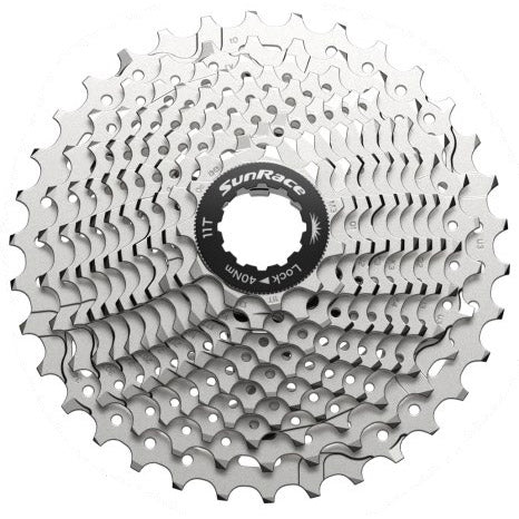 Afbeelding laden in galerijviewer, Spanninga sunrace cassette csrx1 11v 11-32t zilver