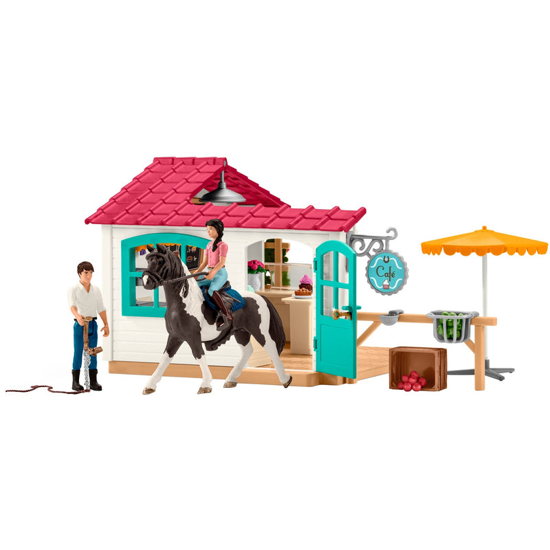 Afbeelding laden in galerijviewer, Schleich Horse Club Ruitercafé