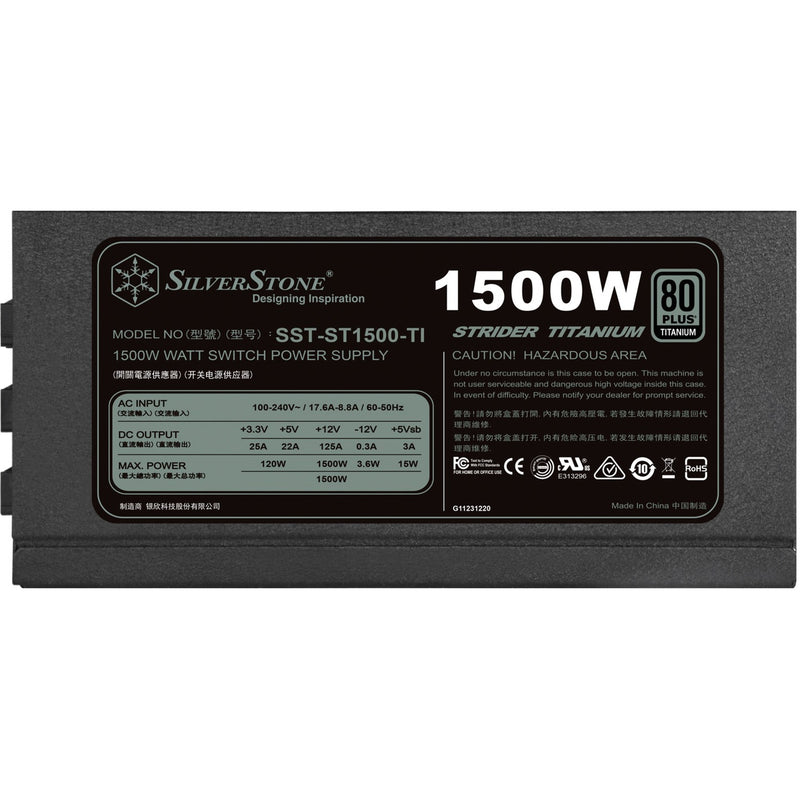 Afbeelding laden in galerijviewer, SilverStone SilverStone SST-ST1500-TI v2.0
