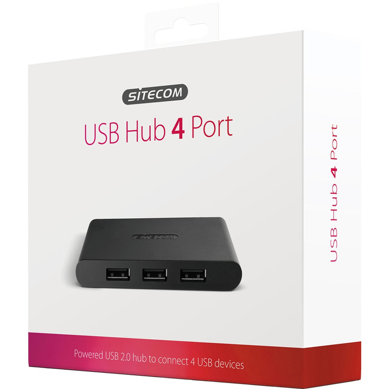 Afbeelding laden in galerijviewer, Sitecom USB 2.0 Hub 4 port