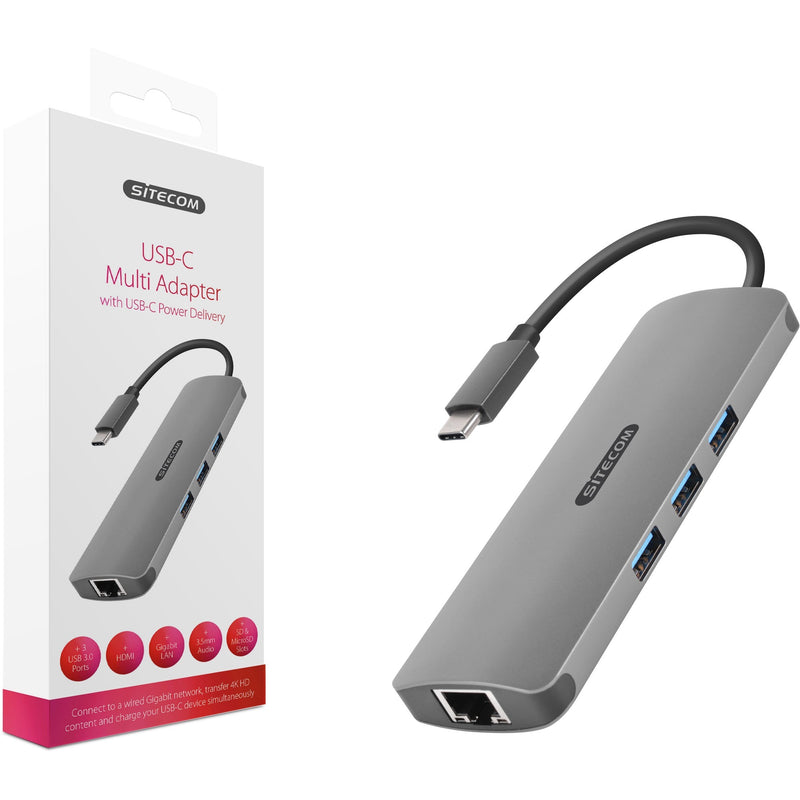 Afbeelding laden in galerijviewer, Sitecom USB-C Multi