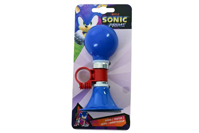 Afbeelding laden in galerijviewer, Volare sonic prime fietstoeter - jongens - rood blauw