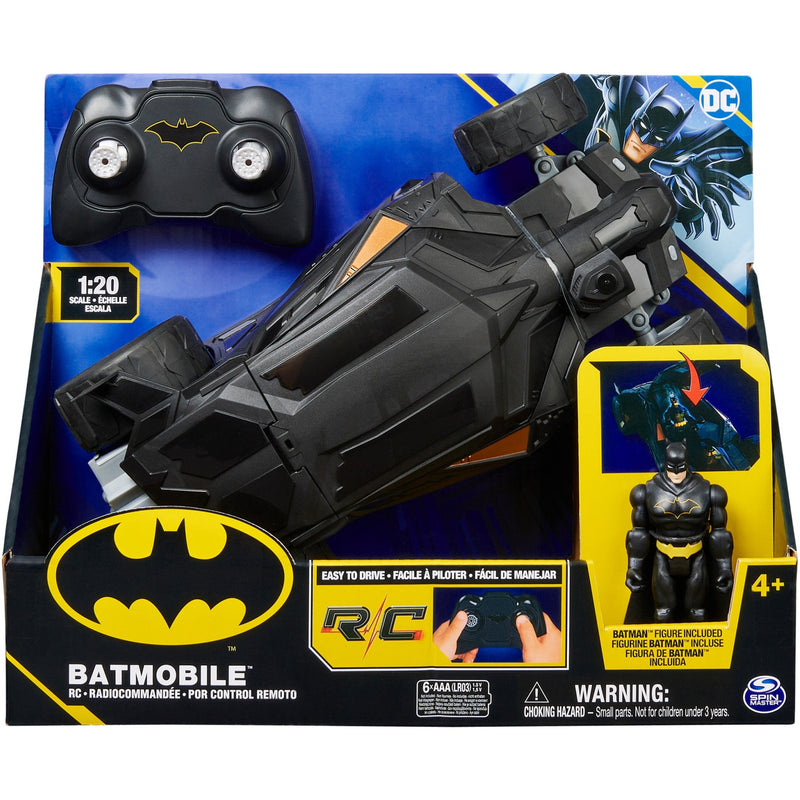 Afbeelding laden in galerijviewer, Spin Master Spin Batmobile met afstandsbediening (2,4 GHz)