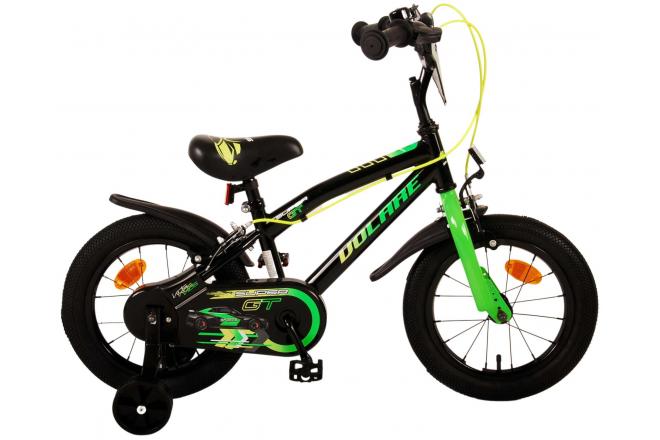 Afbeelding laden in galerijviewer, Volare Super GT Kinderfiets Jongens 14 inch Groen Twee handremmen