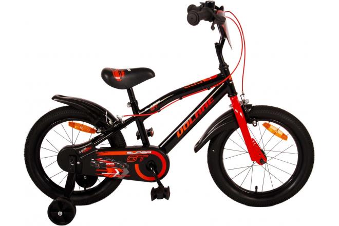 Afbeelding laden in galerijviewer, Volare Super GT Kinderfiets Jongens 16 inch Rood Twee handremmen