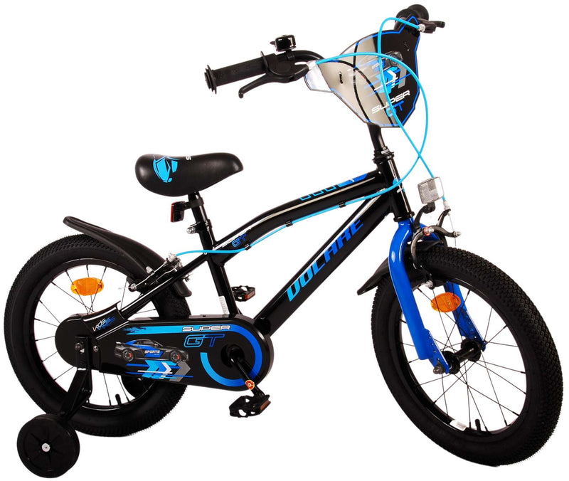 Afbeelding laden in galerijviewer, Volare Super GT Kinderfiets - Jongens - 16 inch - Blauw - Twee handremmen