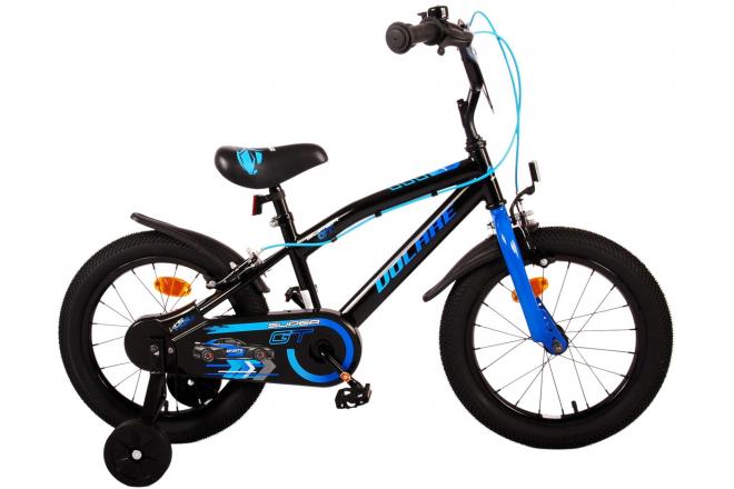 Afbeelding laden in galerijviewer, Volare Super GT Kinderfiets - Jongens - 16 inch - Blauw - Twee handremmen