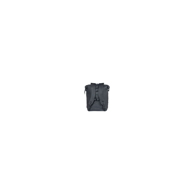Afbeelding laden in galerijviewer, Basil SoHo Nordlicht fietsrugzak - zwarte moderne rugzak met LED-verlichting voor dames heren elektrische fiets - waterdicht - 17L - zwart