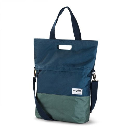 Afbeelding laden in galerijviewer, Urban Proof fietsshopper blauw-groen 20L