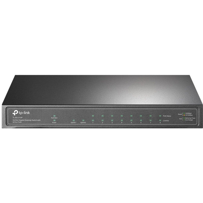 Afbeelding laden in galerijviewer, Abi schakelaar tp-link tl-sg1210p grijs