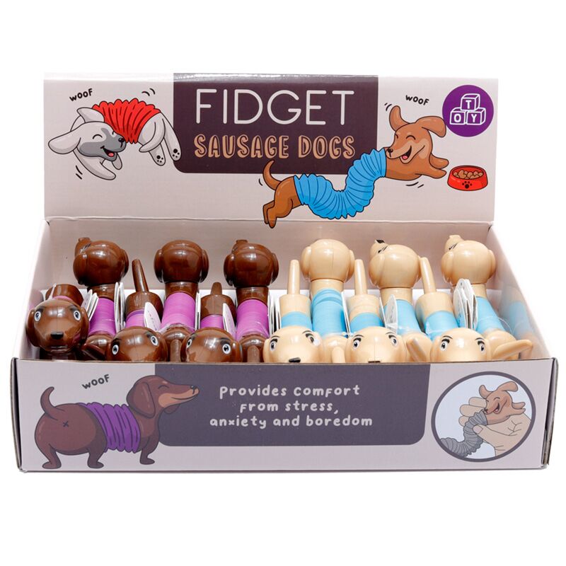 Afbeelding laden in galerijviewer, Hond veer fidget kinderspeelgoed