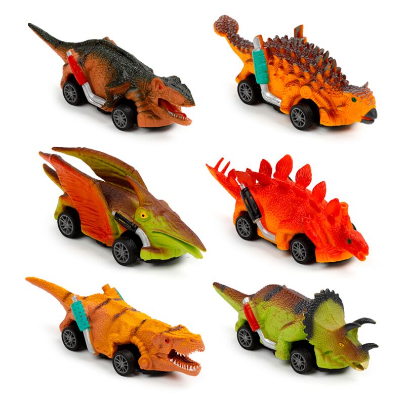 Afbeelding laden in galerijviewer, Dinosaurus race actie speelgoed