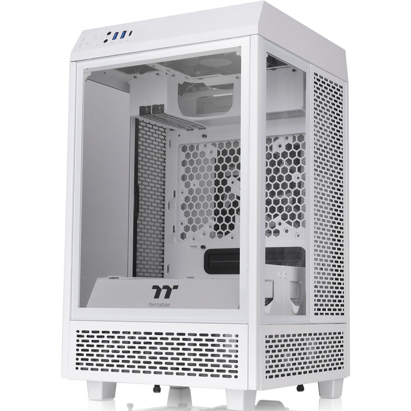 Afbeelding laden in galerijviewer, Thermaltake The Tower 100 Mini Tower Snow