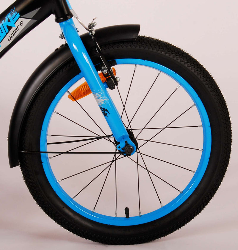 Afbeelding laden in galerijviewer, Volare Thombike Kinderfiets - Jongens - 18 inch - Zwart Blauw