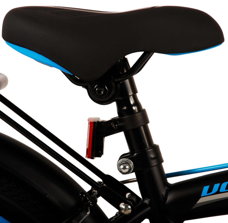 Afbeelding laden in galerijviewer, Volare Thombike Kinderfiets Jongens 18 inch Zwart Blauw Twee handremmen
